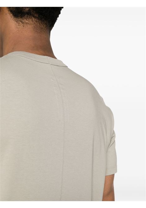 T-shirt a maniche level in grigio - uomo RICK OWENS | RU01D3264JA08